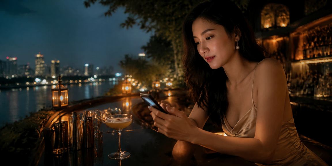 Người dùng tại Sài Gòn đăng ký tài khoản và nhận bonus chào mừng trên smartphone